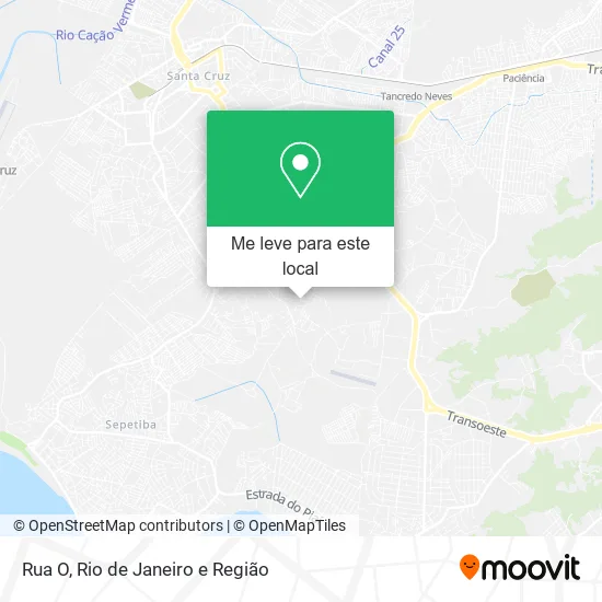Rua O mapa