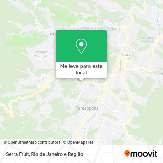 Serra Fruit mapa