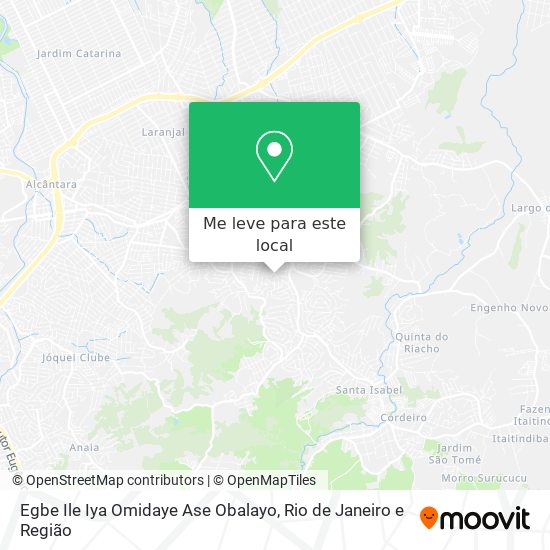 Egbe Ile Iya Omidaye Ase Obalayo mapa
