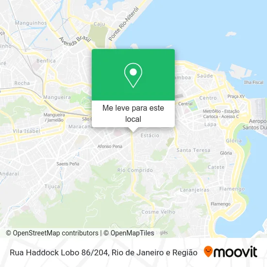 Rua Haddock Lobo 86/204 mapa