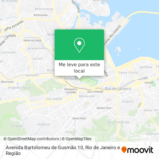 Avenida Bartolomeu de Gusmão 10 mapa
