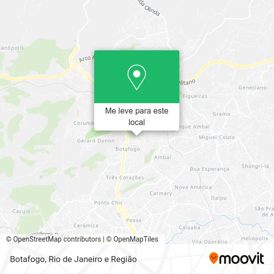 Botafogo mapa