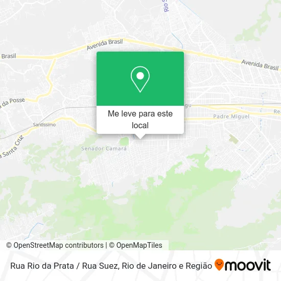 Rua Rio da Prata / Rua Suez mapa