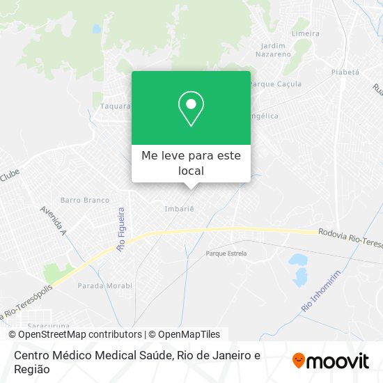 Centro Médico Medical Saúde mapa