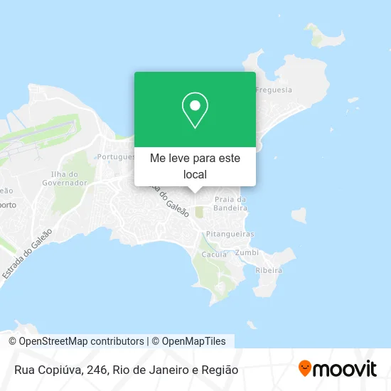Rua Copiúva, 246 mapa