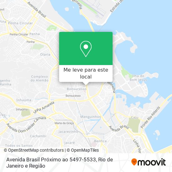 Avenida Brasil Próximo ao 5497-5533 mapa