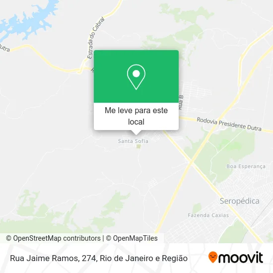 Rua Jaime Ramos, 274 mapa