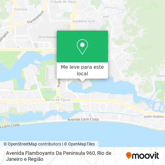 Avenida Flamboyants Da Peninsula 960 mapa
