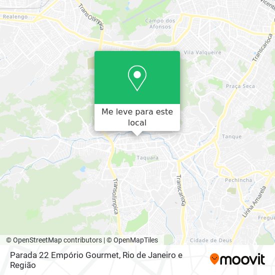 Parada 22 Empório Gourmet mapa
