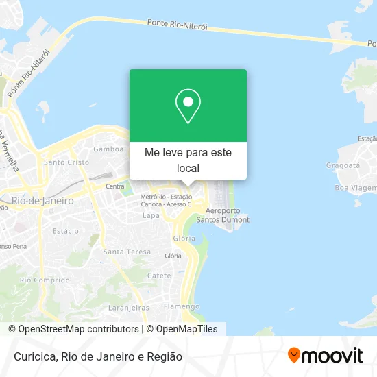 Curicica mapa