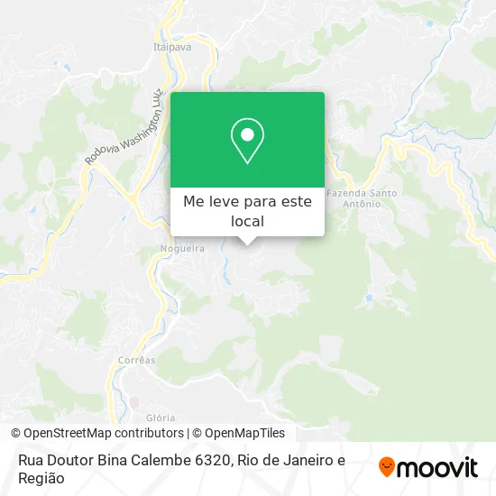 Rua Doutor Bina Calembe 6320 mapa