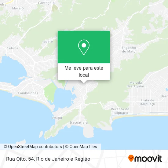 Rua Oito, 54 mapa