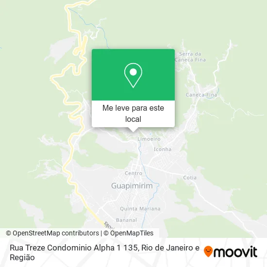 Rua Treze Condominio Alpha 1 135 mapa