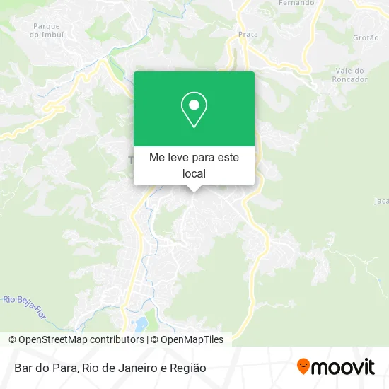 Bar do Para mapa