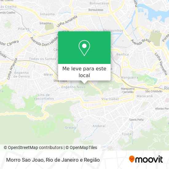 Morro Sao Joao mapa