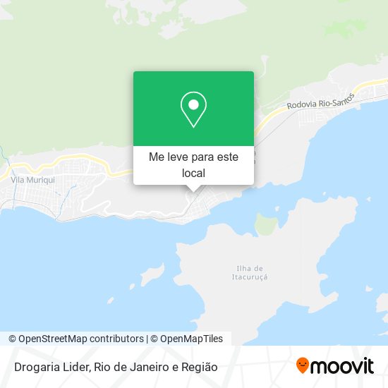 Drogaria Lider mapa