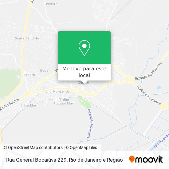 Rua General Bocaiúva 229 mapa