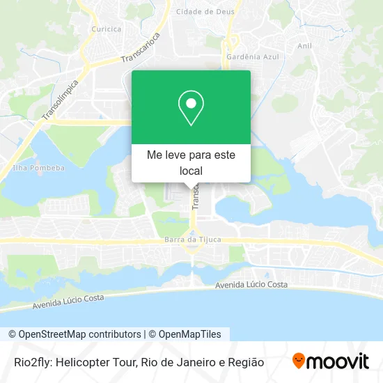 Rio2fly: Helicopter Tour mapa
