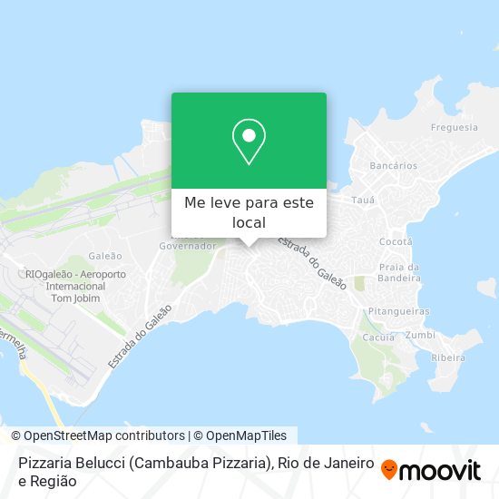 Pizzaria Belucci (Cambauba Pizzaria) mapa