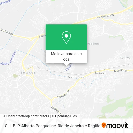 C. I. E. P. Alberto Pasqualine mapa