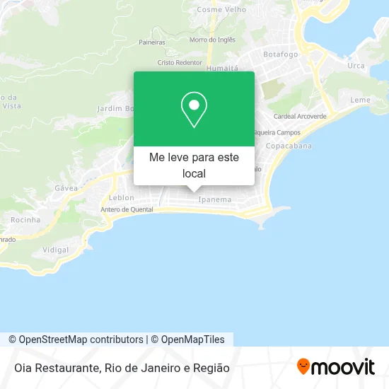 Oia Restaurante mapa