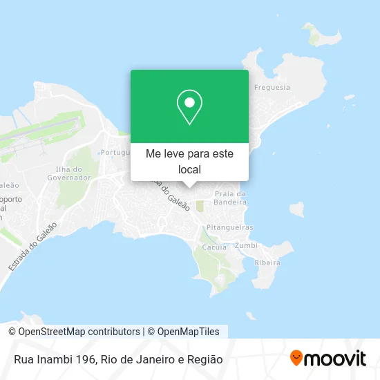 Rua Inambi 196 mapa