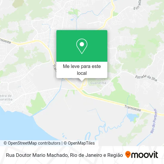 Rua Doutor Mario Machado mapa