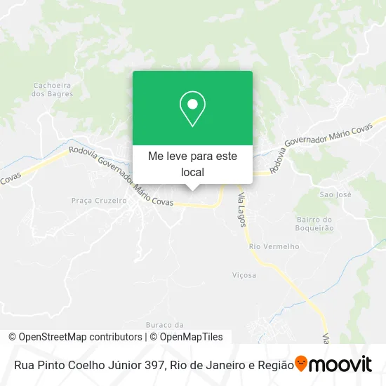 Rua Pinto Coelho Júnior 397 mapa