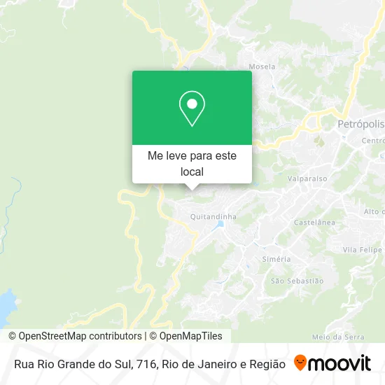 Rua Rio Grande do Sul, 716 mapa