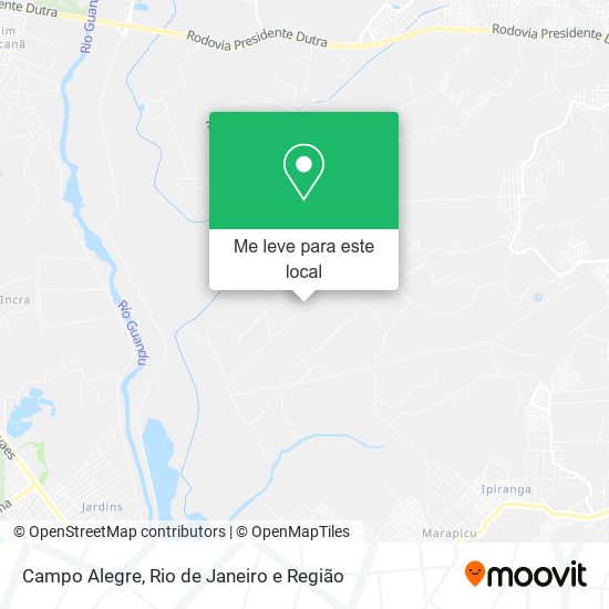 Campo Alegre mapa