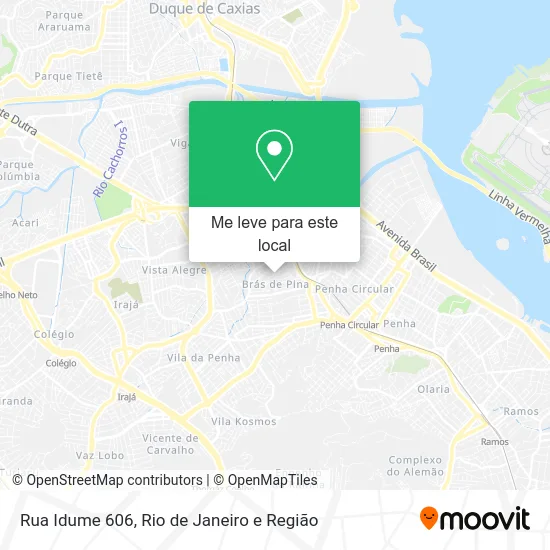 Rua Idume 606 mapa