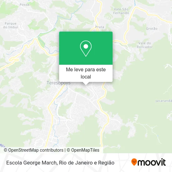 Escola George March mapa