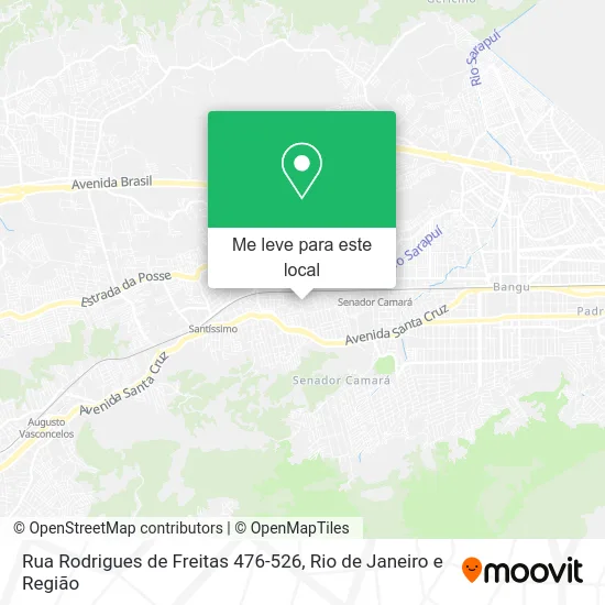 Rua Rodrigues de Freitas 476-526 mapa