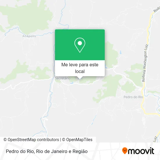 Pedro do Rio mapa