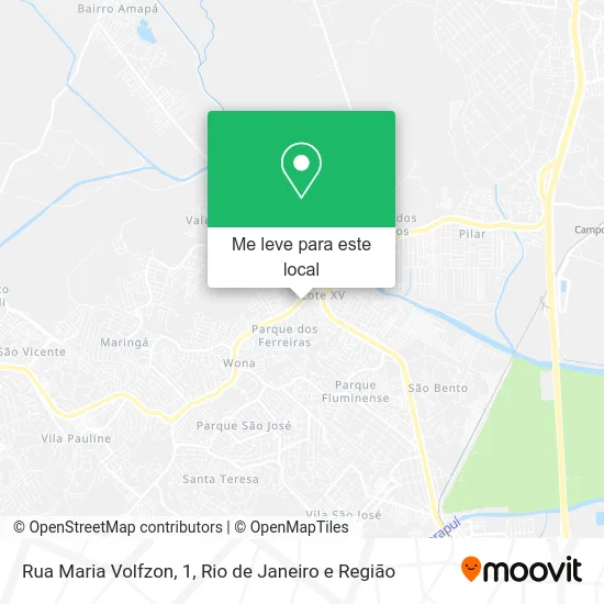 Rua Maria Volfzon, 1 mapa