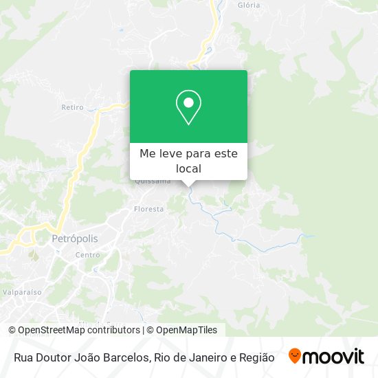Rua Doutor João Barcelos mapa