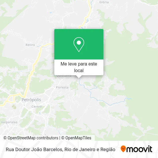 Rua Doutor João Barcelos mapa