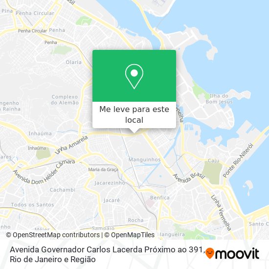 Avenida Governador Carlos Lacerda Próximo ao 391 mapa