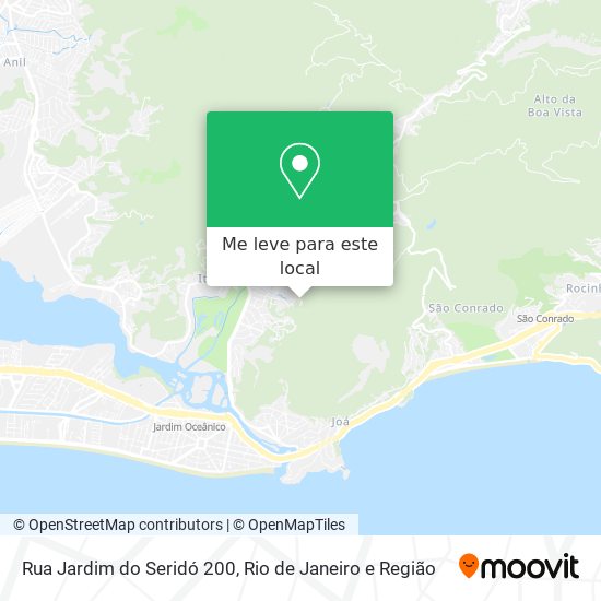 Rua Jardim do Seridó 200 mapa