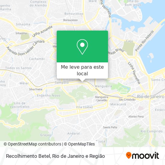 Recolhimento Betel mapa