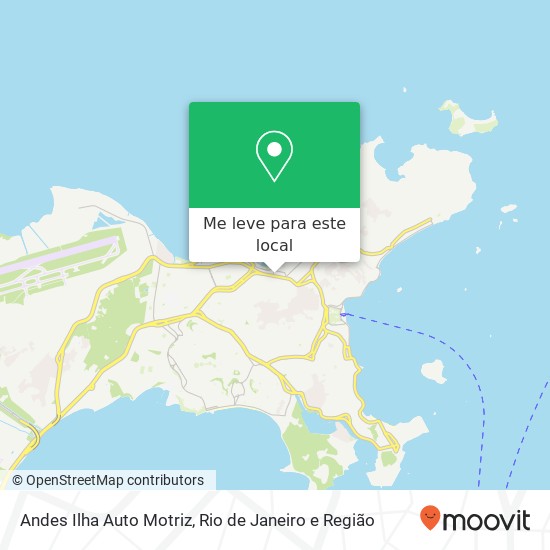 Andes Ilha Auto Motriz mapa
