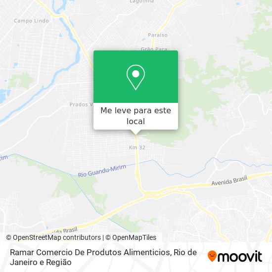 Ramar Comercio De Produtos Alimenticios mapa