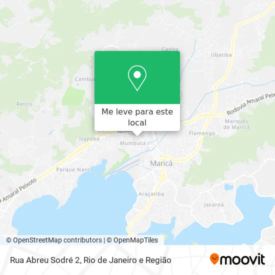 Rua Abreu Sodré 2 mapa