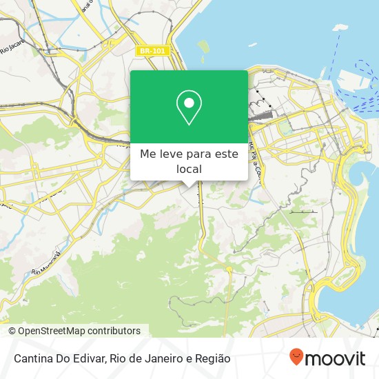 Cantina Do Edivar mapa