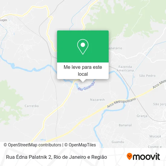 Rua Édna Palatnik 2 mapa