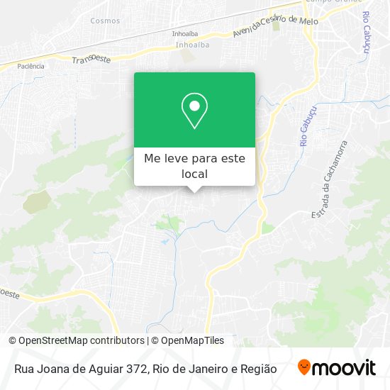 Rua Joana de Aguiar 372 mapa