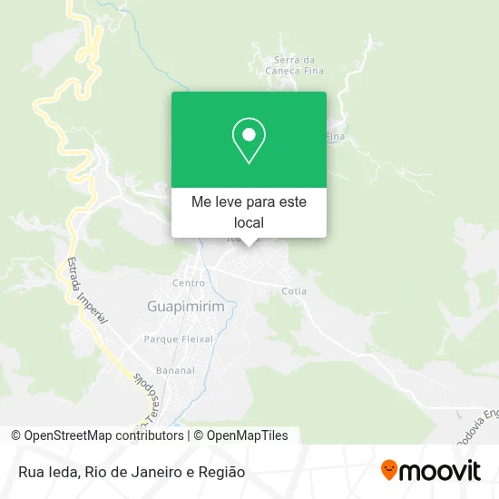 Rua Ieda mapa