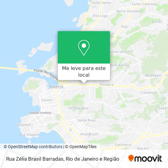 Rua Zélia Brasil Barradas mapa