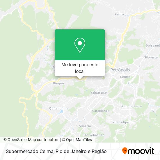 Supermercado Celma mapa