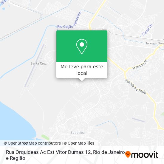 Rua Orquideas Ac Est Vitor Dumas 12 mapa